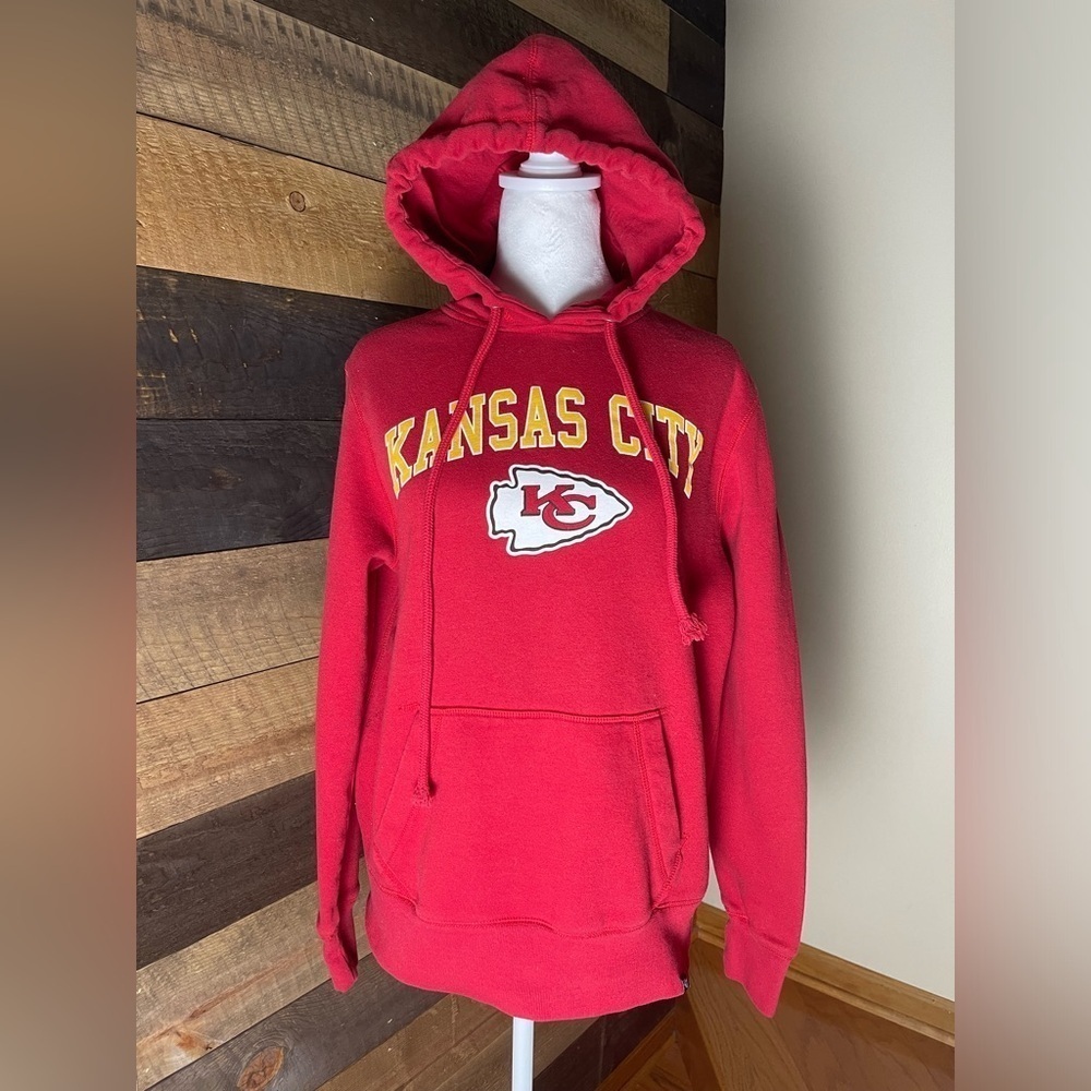 47 Chiefs Kansas City Red Hoodie Size Small